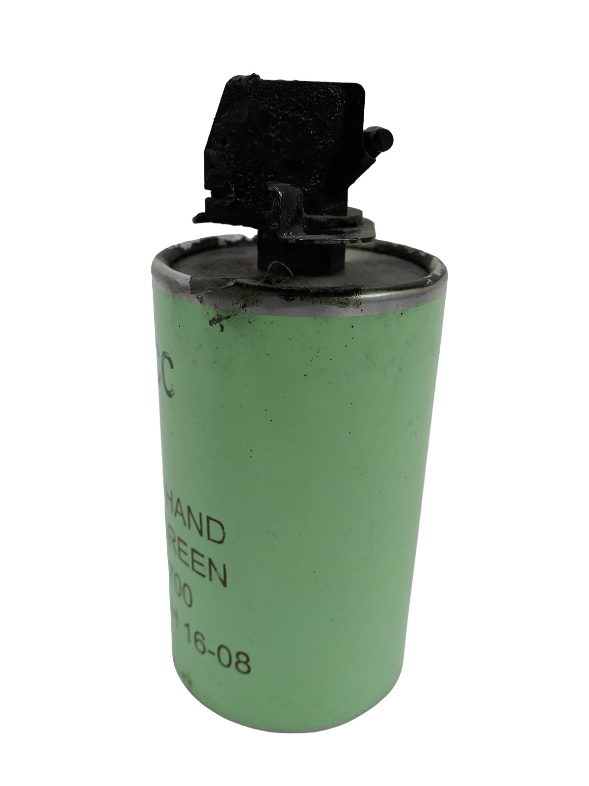 US Army M18 Smoke Grenade, Green Smoke Grenade, hand signal smoke grenade