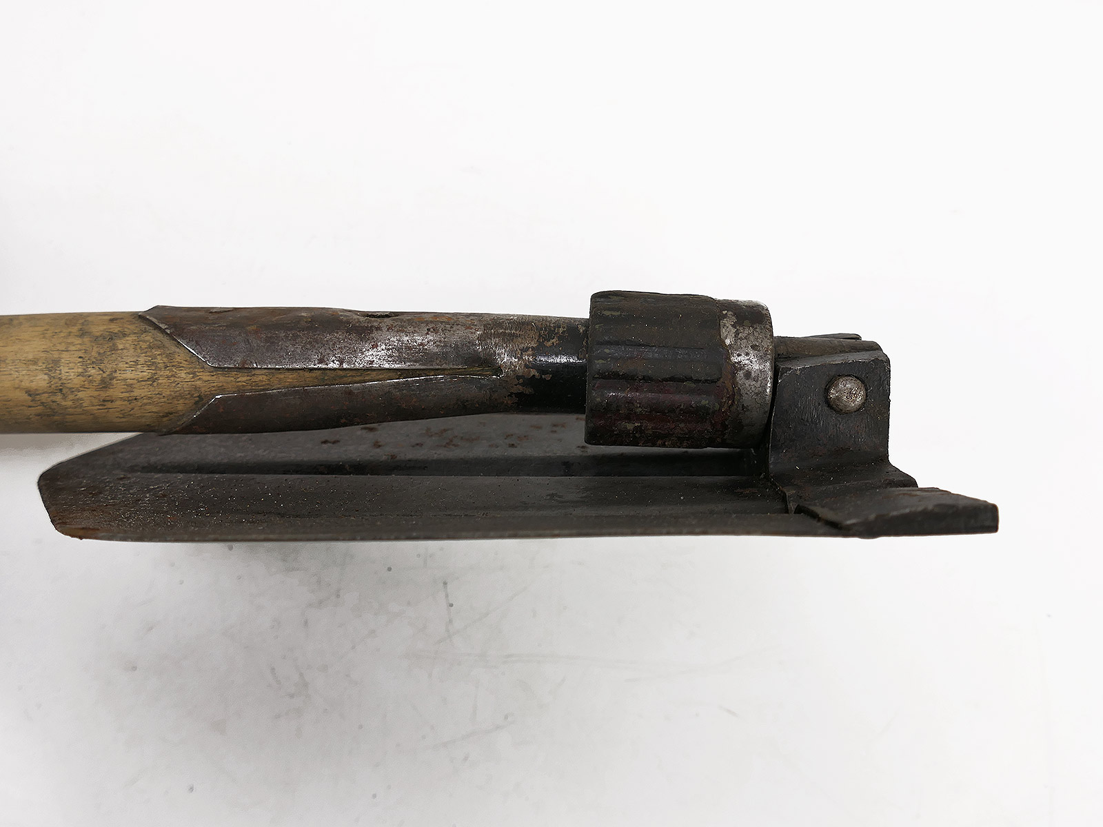 WW2 Wehrmacht Original Folding Spade with Folding Spade Bag, Model 1 Spade Bag COLLECTION