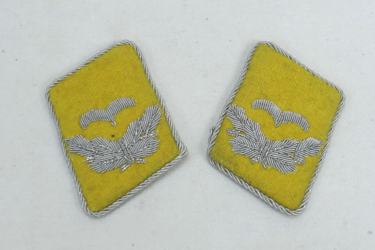 WW2 Luftwaffe Collar Mirror Lieutenant LW Paratrooper