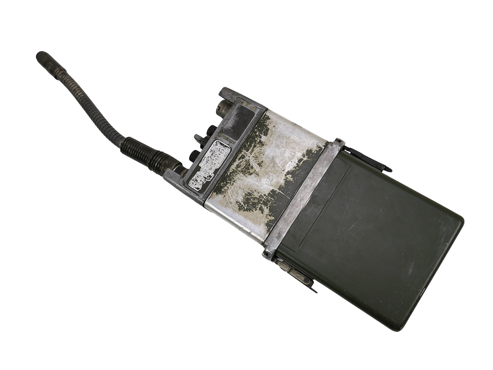 US Marines WW2 Vietnam PRC-68 Squad Radio Receiver with antenna base adapter