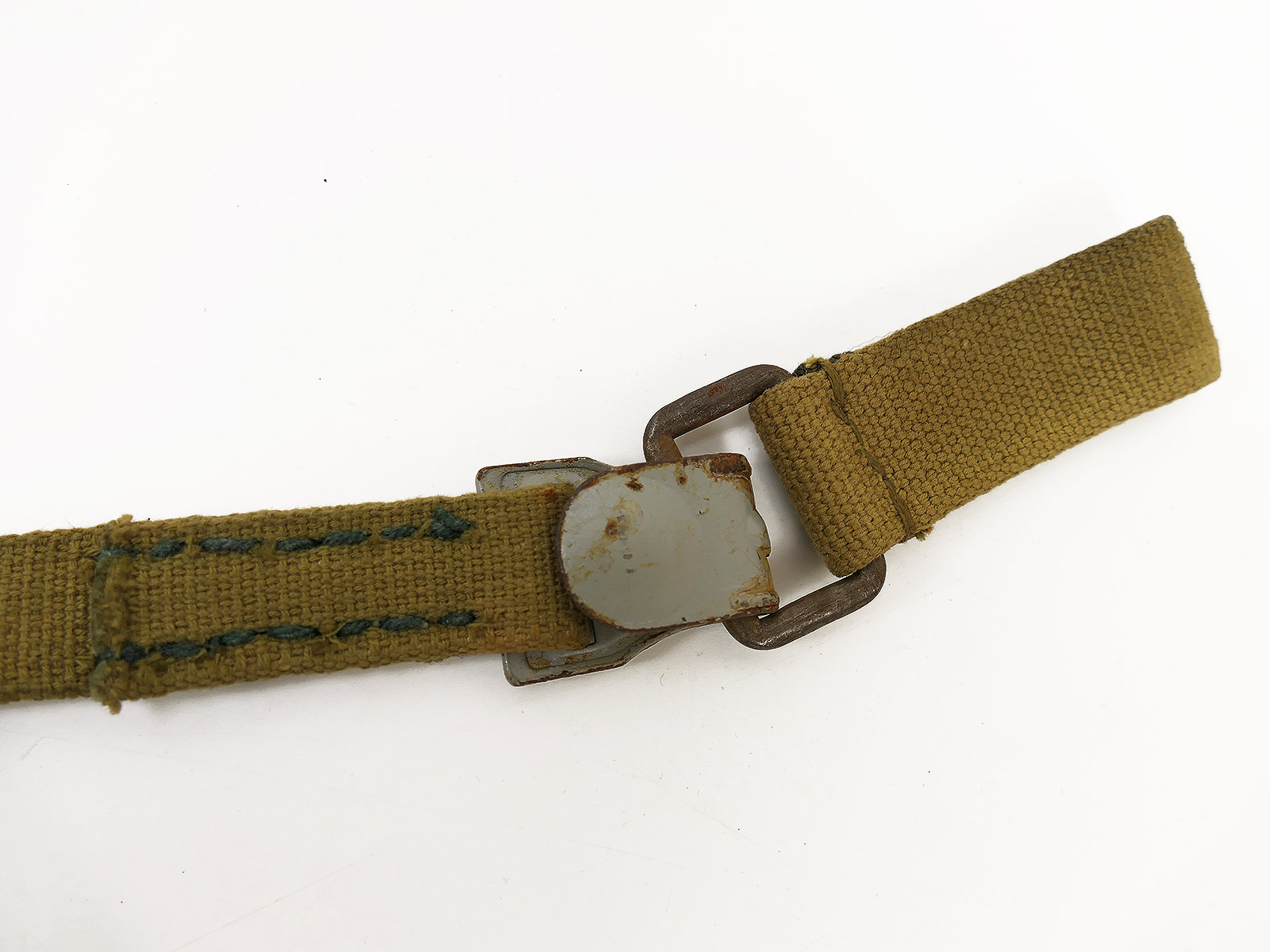 Wehrmacht DAK Afrika Korps Tropical Web Y-strap Southern Front Late War Belt Carrying Frame