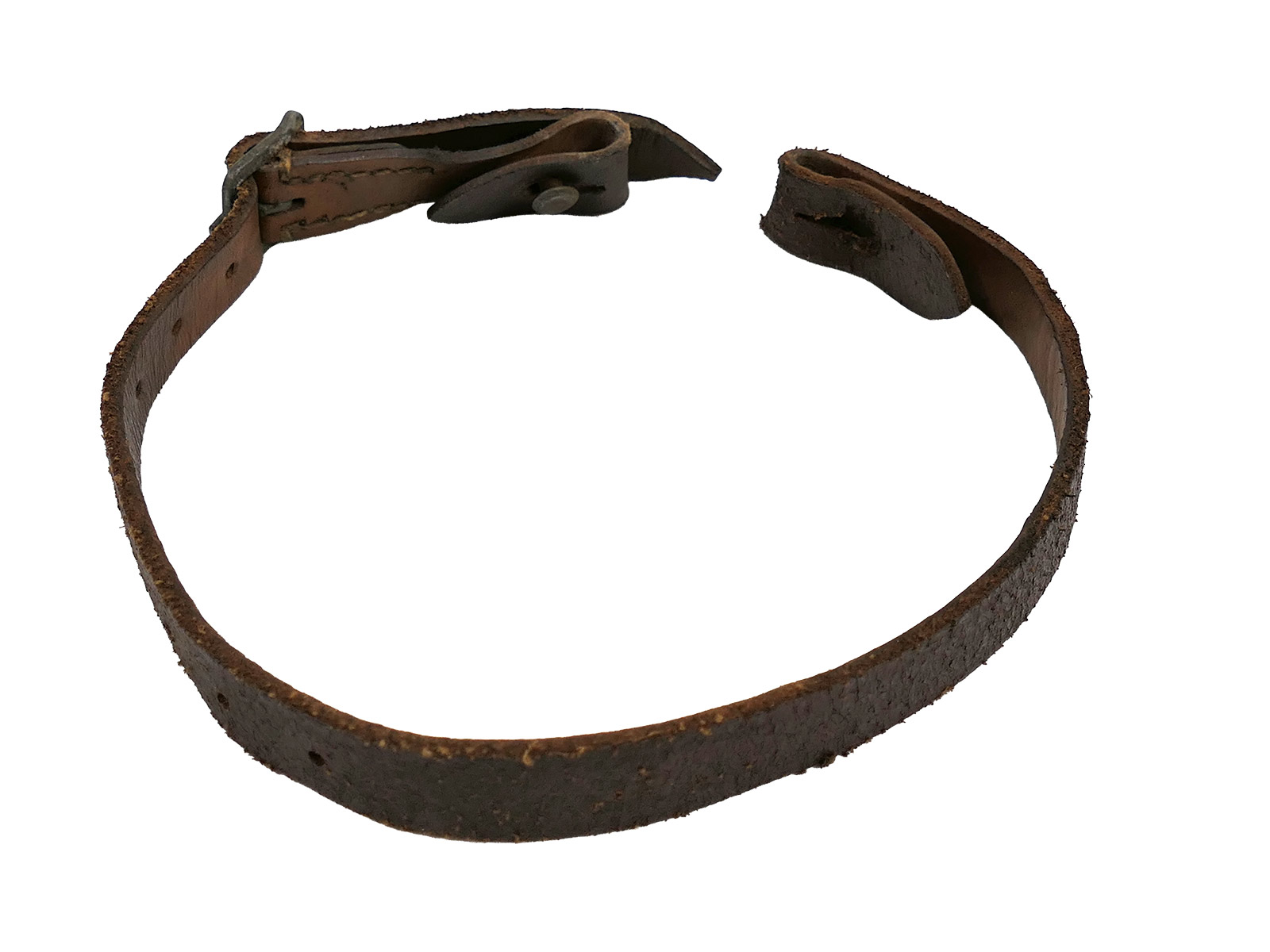 One-off vintage antique chin strap for Luftwaffe steel helmets – helmet lining M35, M40, M42 COLLECTION