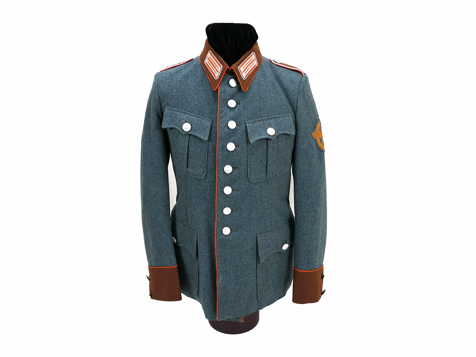 Wehrmacht field blouse sergeant field police uniform effected from film fundus