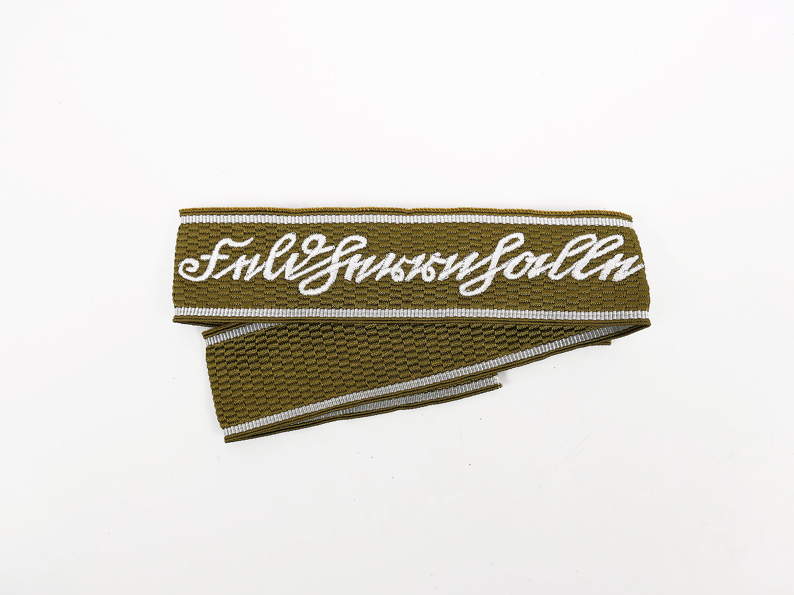 Sleeve ribbon Feldherrnhalle light Sütterlin embroidered