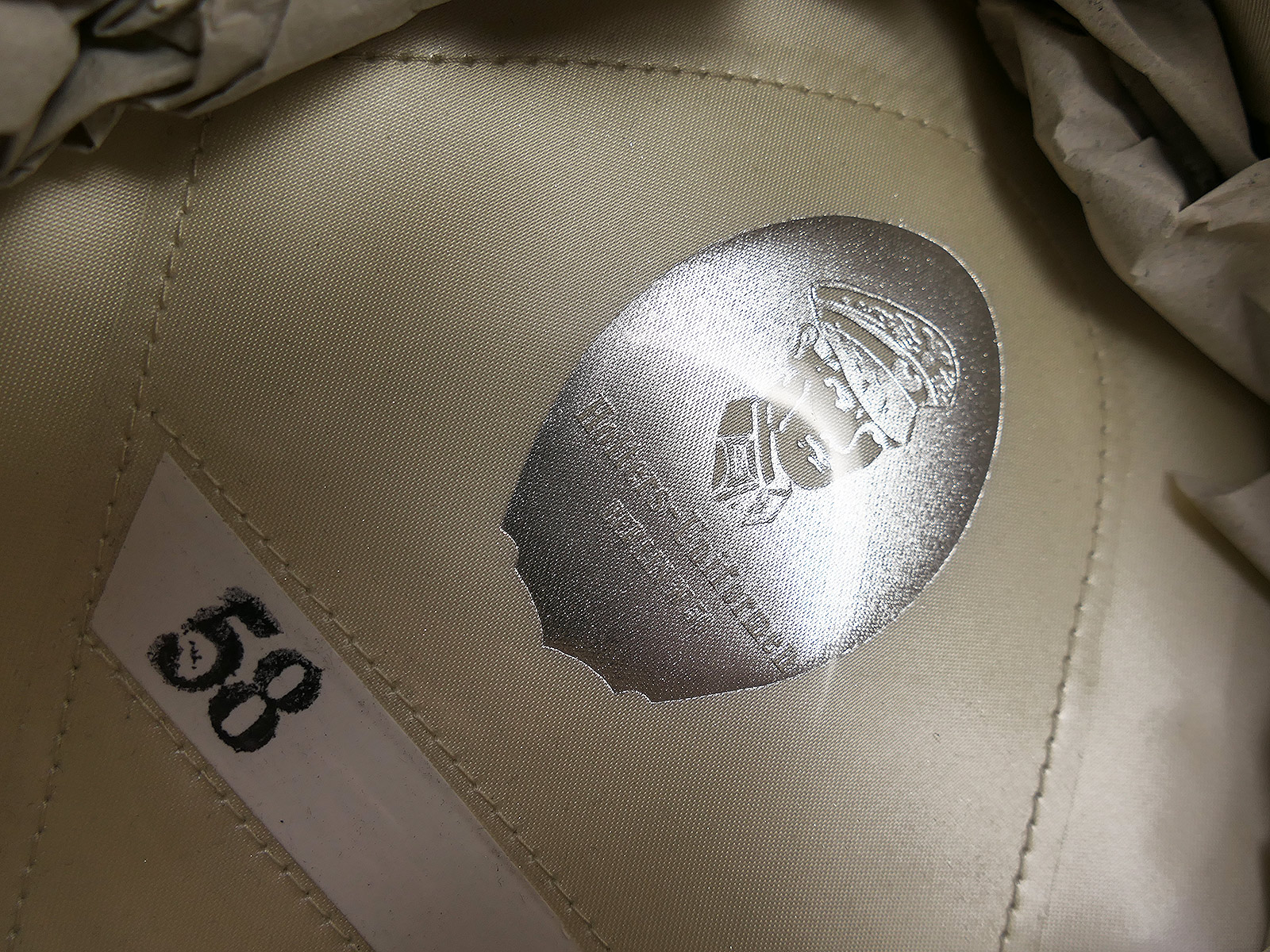 Waffen SS peaked cap, General’s size 58 – top-quality museum-grade reproduction with metal detailing