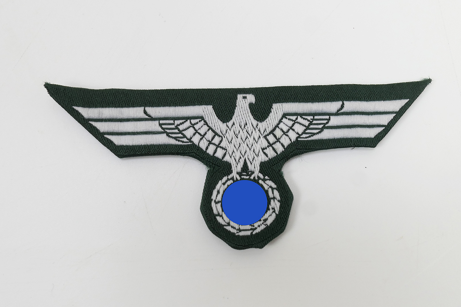 Uniform breast eagle M36 woven for filed tunic army UV neutral cut out and folded
