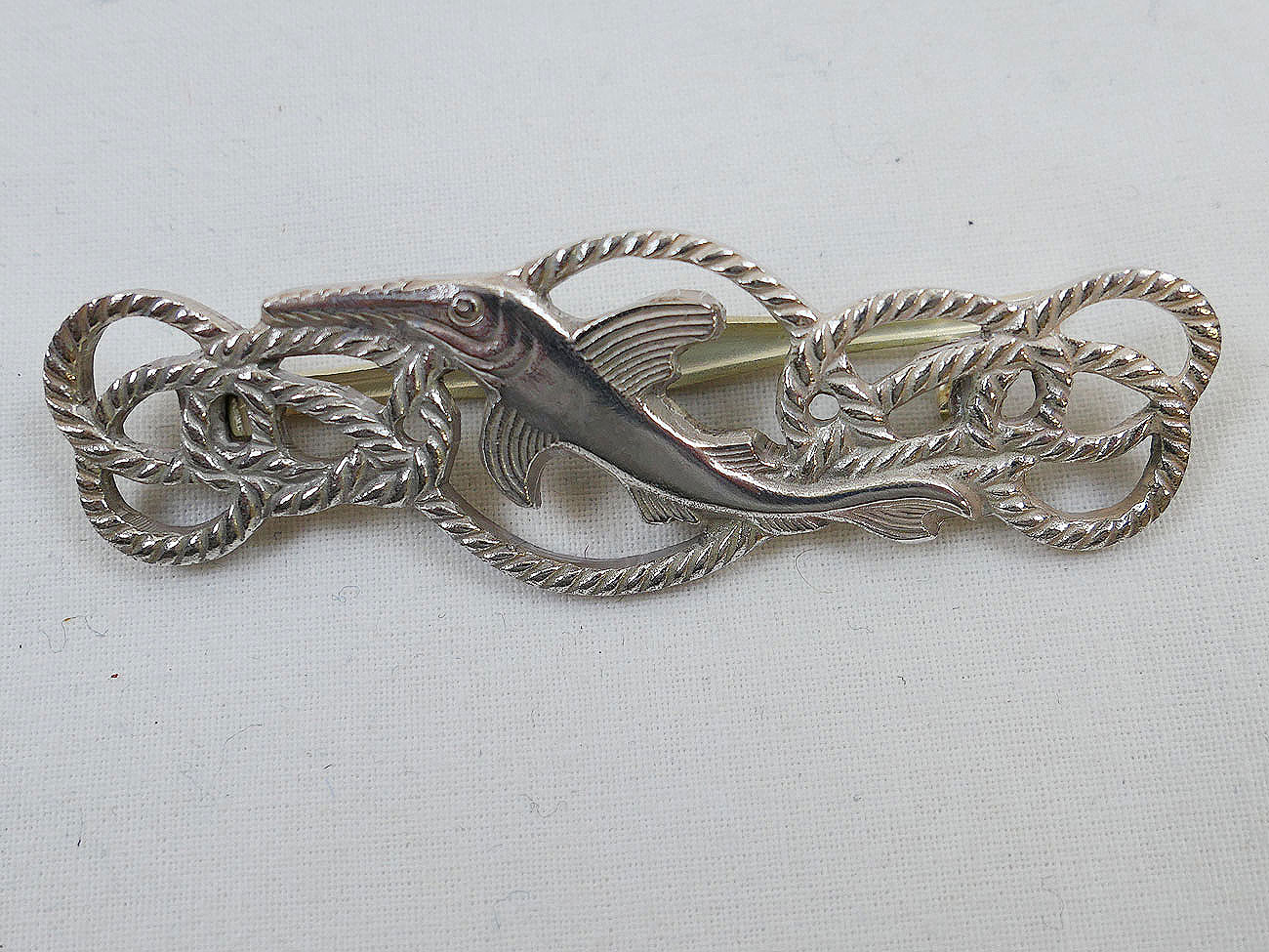 Kriegsmarine Fight Badge for Small Means of War Badge Silver on Pin