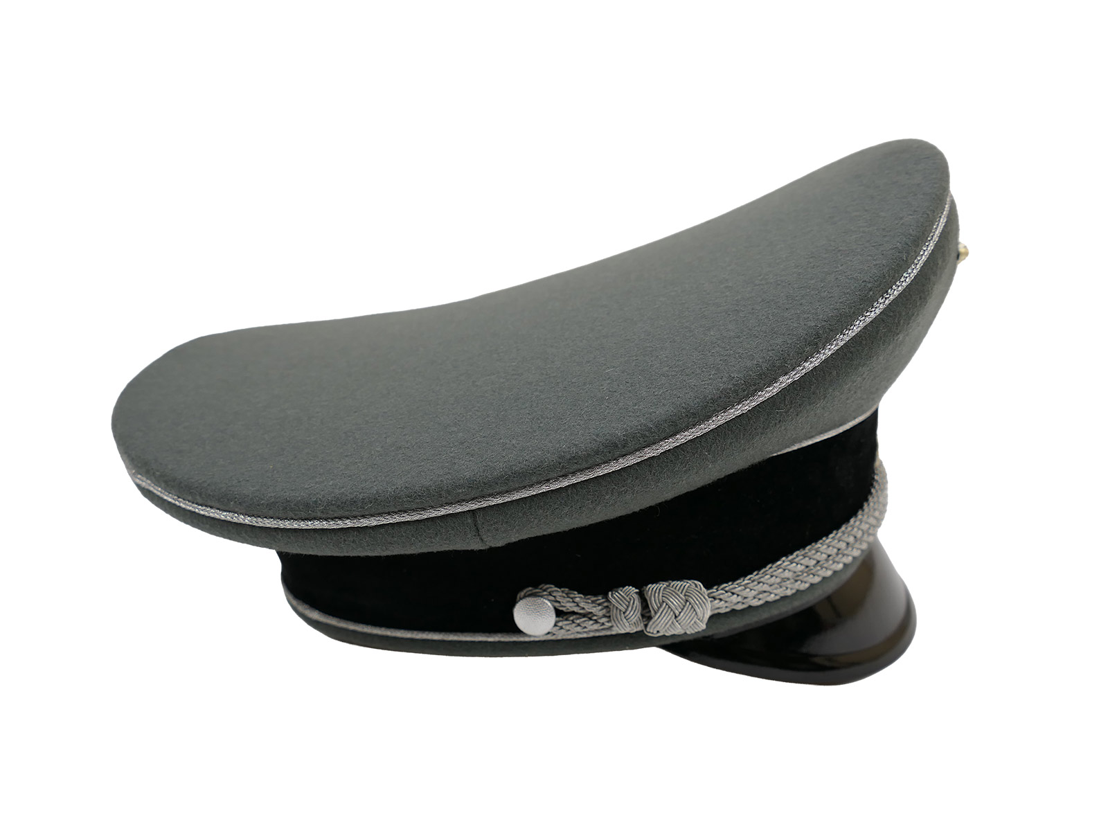 Waffen SS peaked cap, General’s size 58 – top-quality museum-grade reproduction with metal detailing