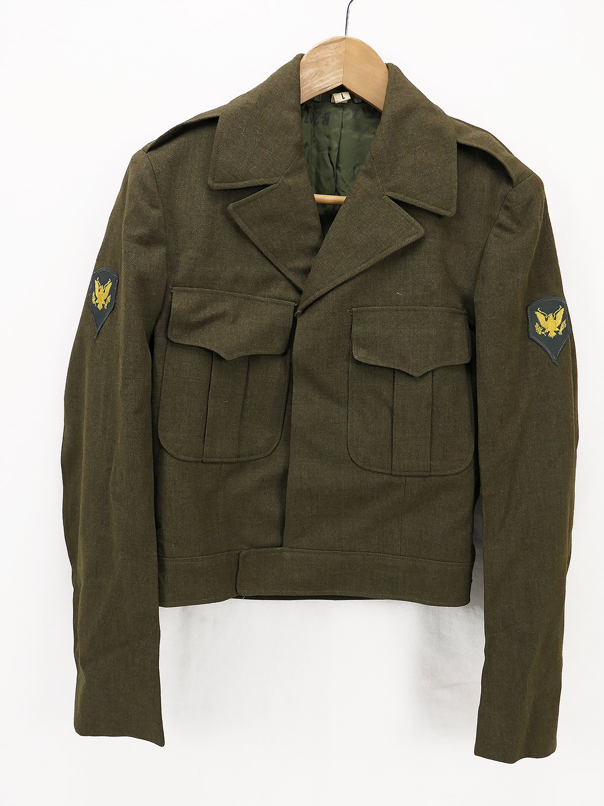 US ARMY Ike Jacket small size uniform jacket 34L 1950's Korea