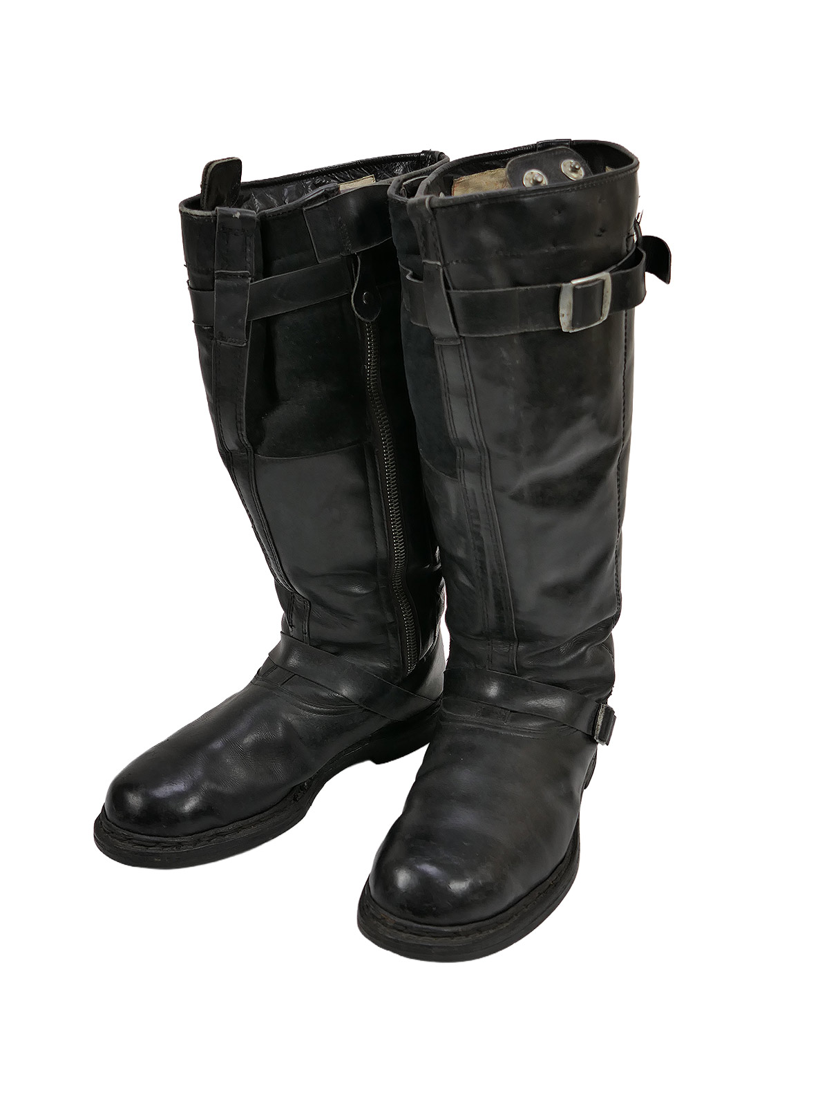 Luftwaffe Pair of Original Pilot’s Boots for Aircrews: Messerschmitt, Junkers, Focke-Wulf COLLECTION