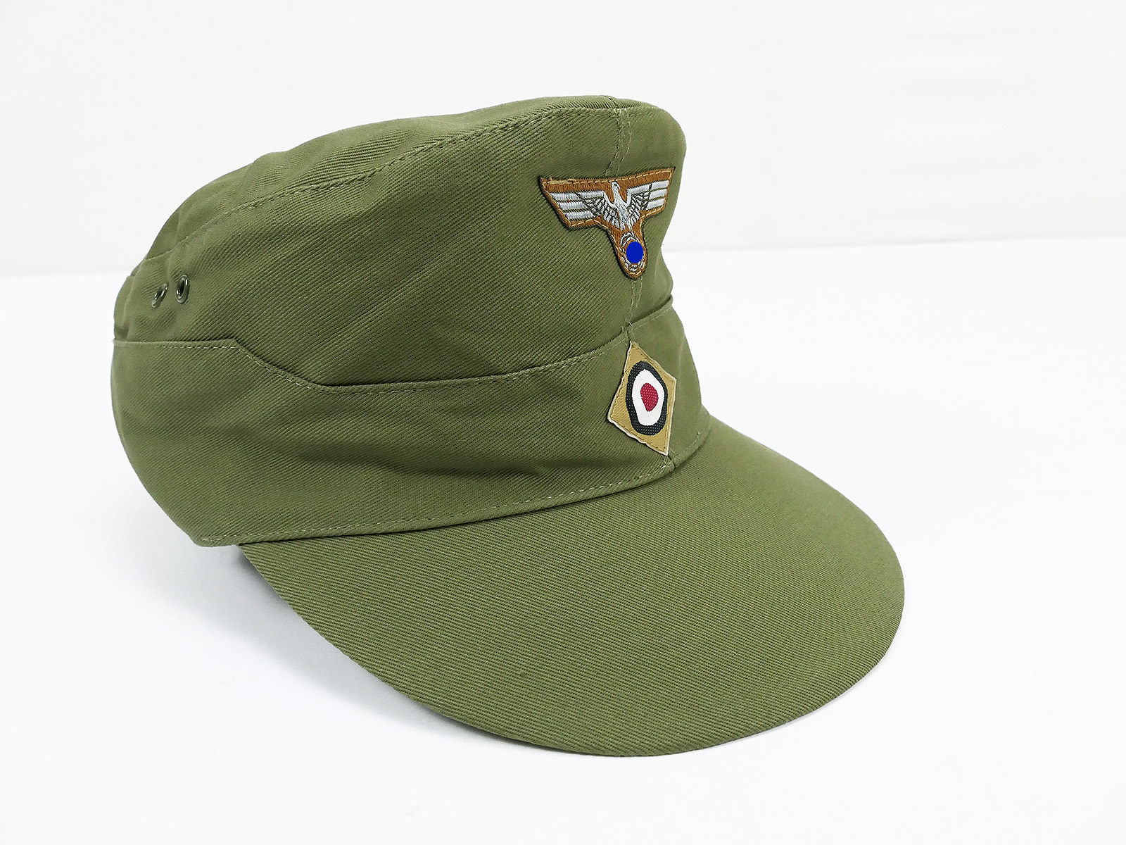 Afrikakorps M41 tropical cap field cap DAK cap with cap eagle and cockade size 59
