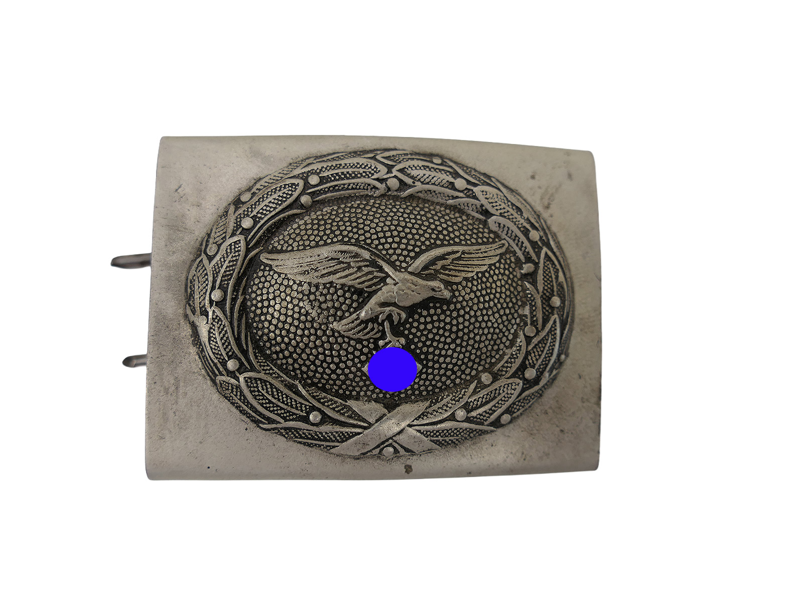 One-off Wehrmacht Luftwaffe belt buckle, iron, paratrooper belt buckle