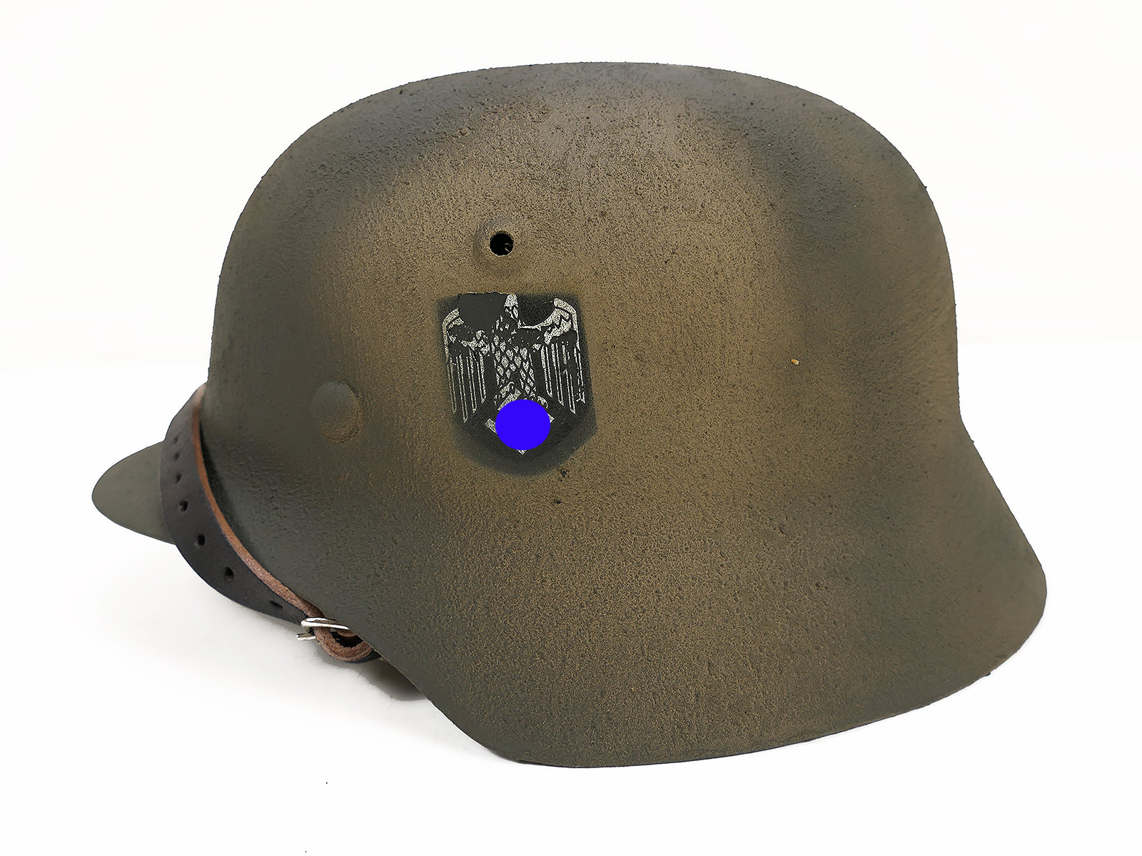 #F/ Wehrmacht Normandy camouflage DD steel helmet M35 M40 camouflage helmet size 59/60 
