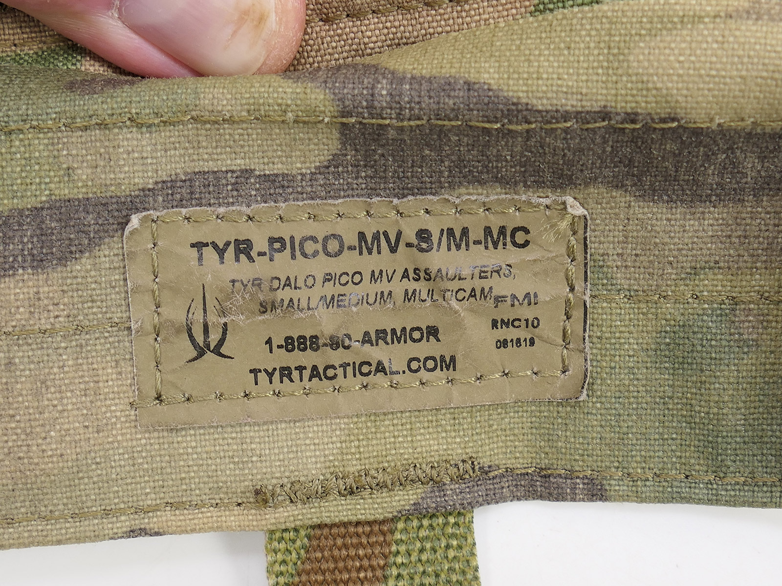 #3/ Denmark Danish Army MultiCam Plate Carrier Tactical Vest Body Armour Size L/XL