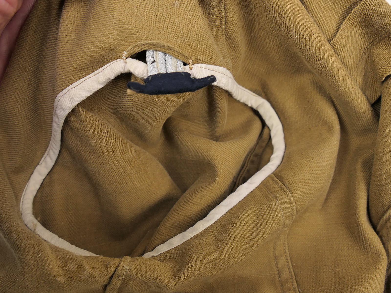 Original tropical field blouse, Kriegsmarine uniform jacket, Dunker & Stachowski, Hamburg COLLECTION