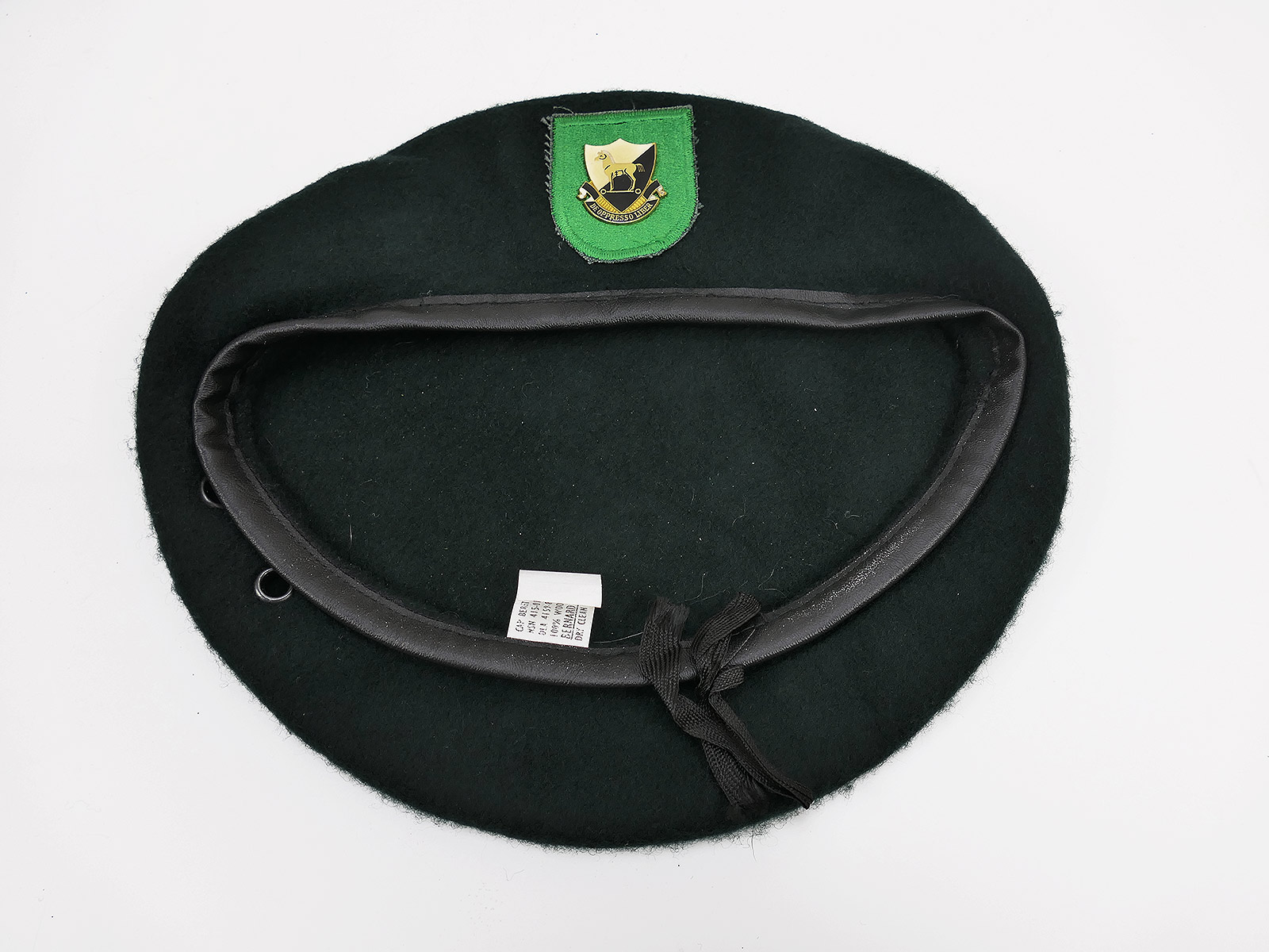 US Army Green Beret 10th Special Forces Group Beret with badge size 7 1/8
