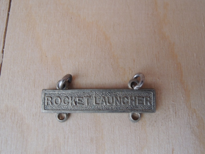US Army marksman badge extension " Rocket Launcher "