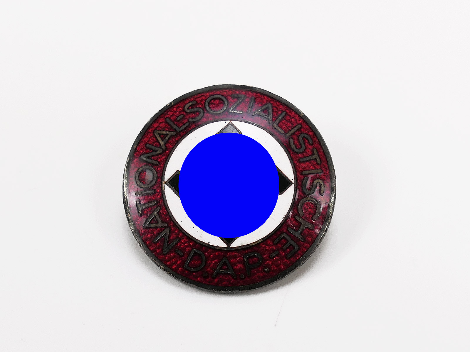 Original party badge NSDAP membership badge M1/34 Karl Wurster A.G.