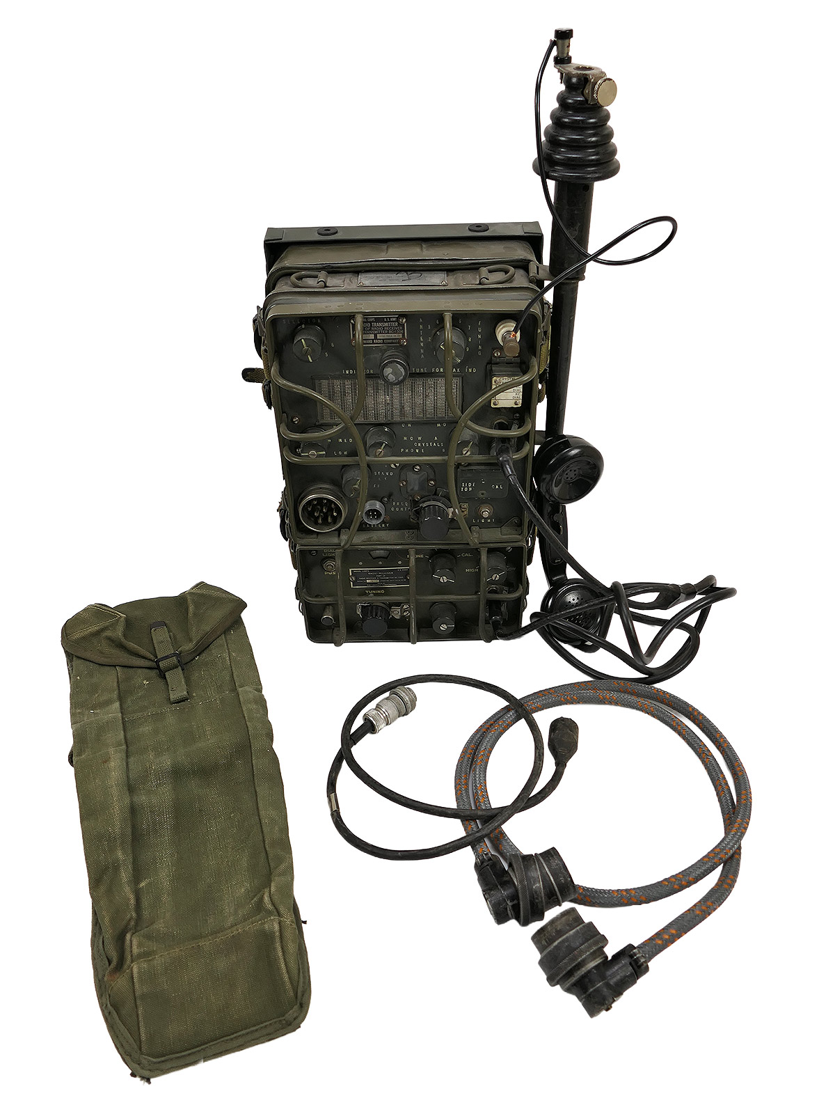US Army WW2 Radio Transmitter, Signal Corps, from the BC-1306 Transmitter/Receiver Collection – Battle-worn 