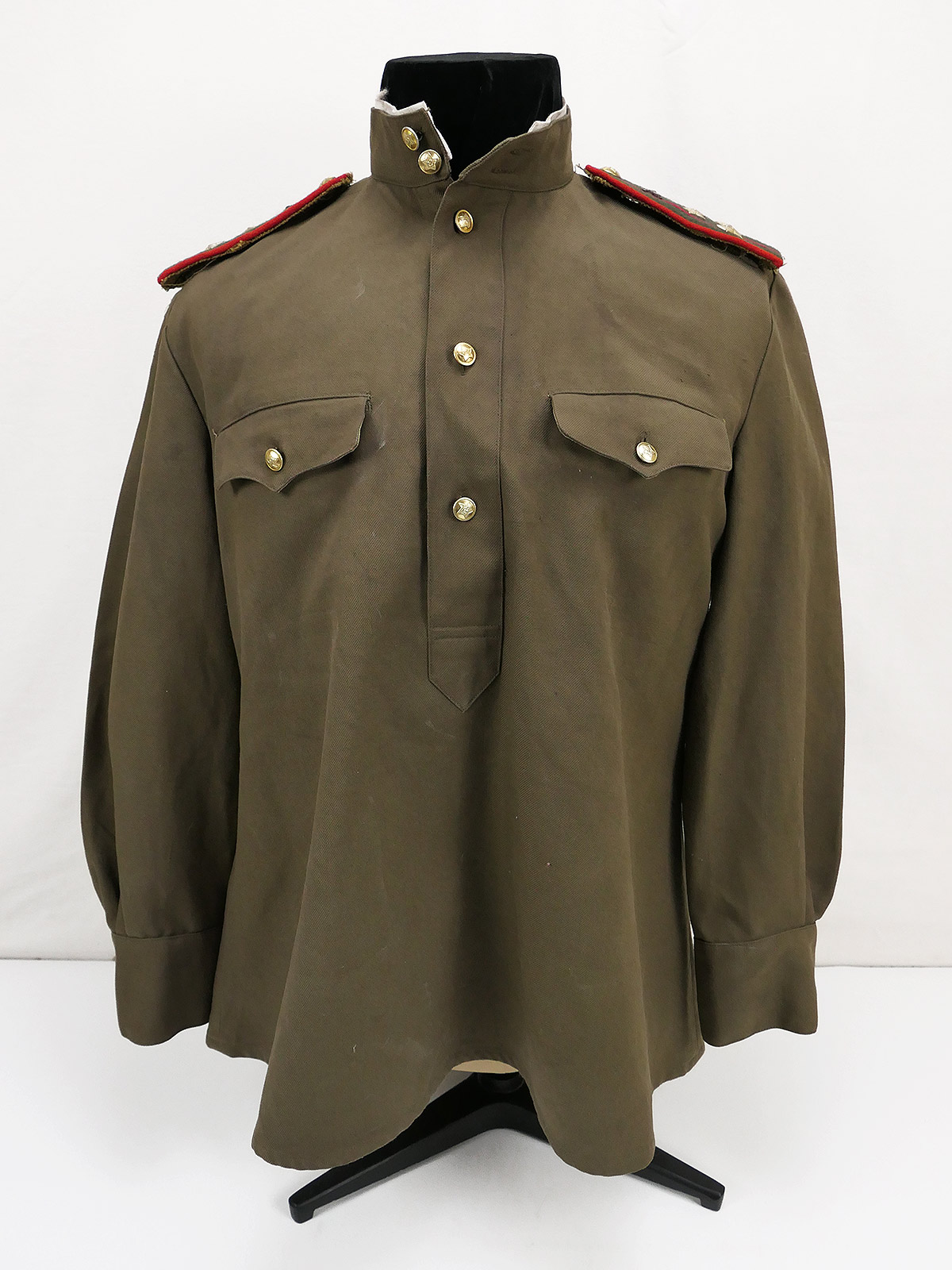 Russian uniform / shirt officer colonel artillery Russia Red Army