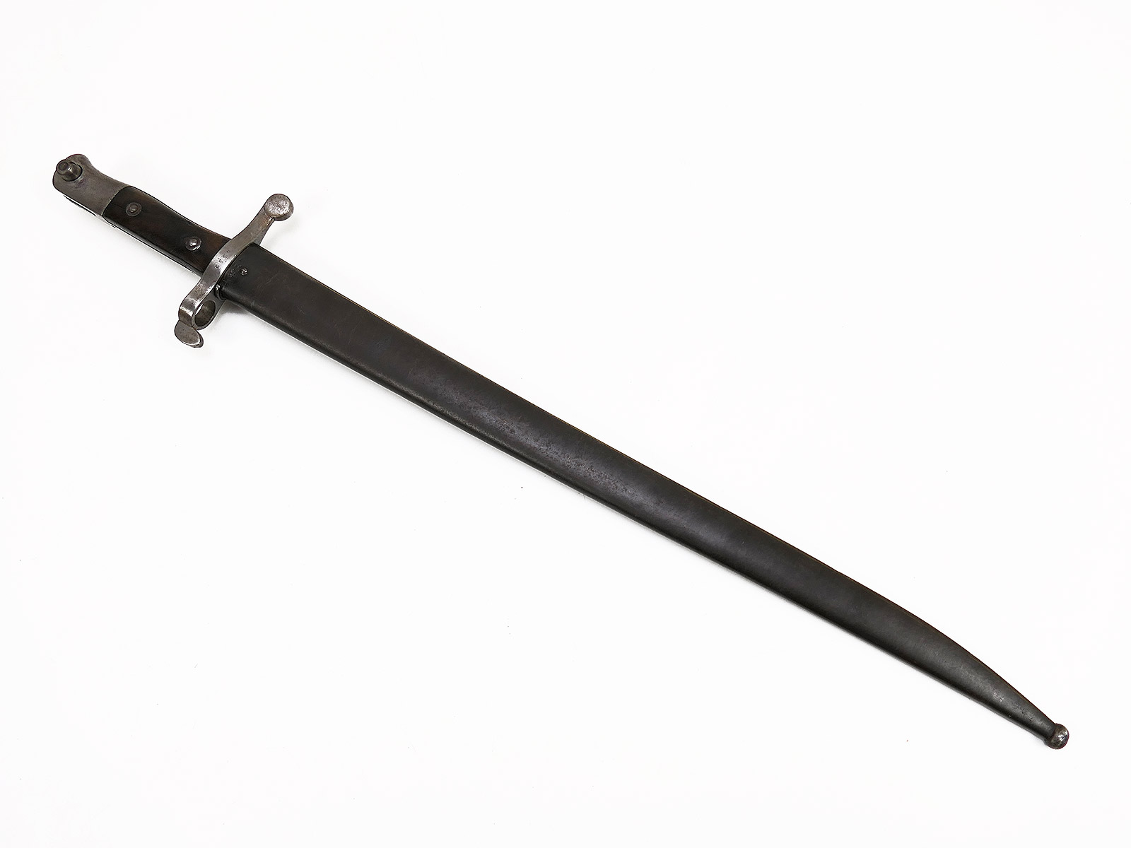 WK1 Austrian M1886 side-mounted bayonet for the Portuguese Kropatschek rifle