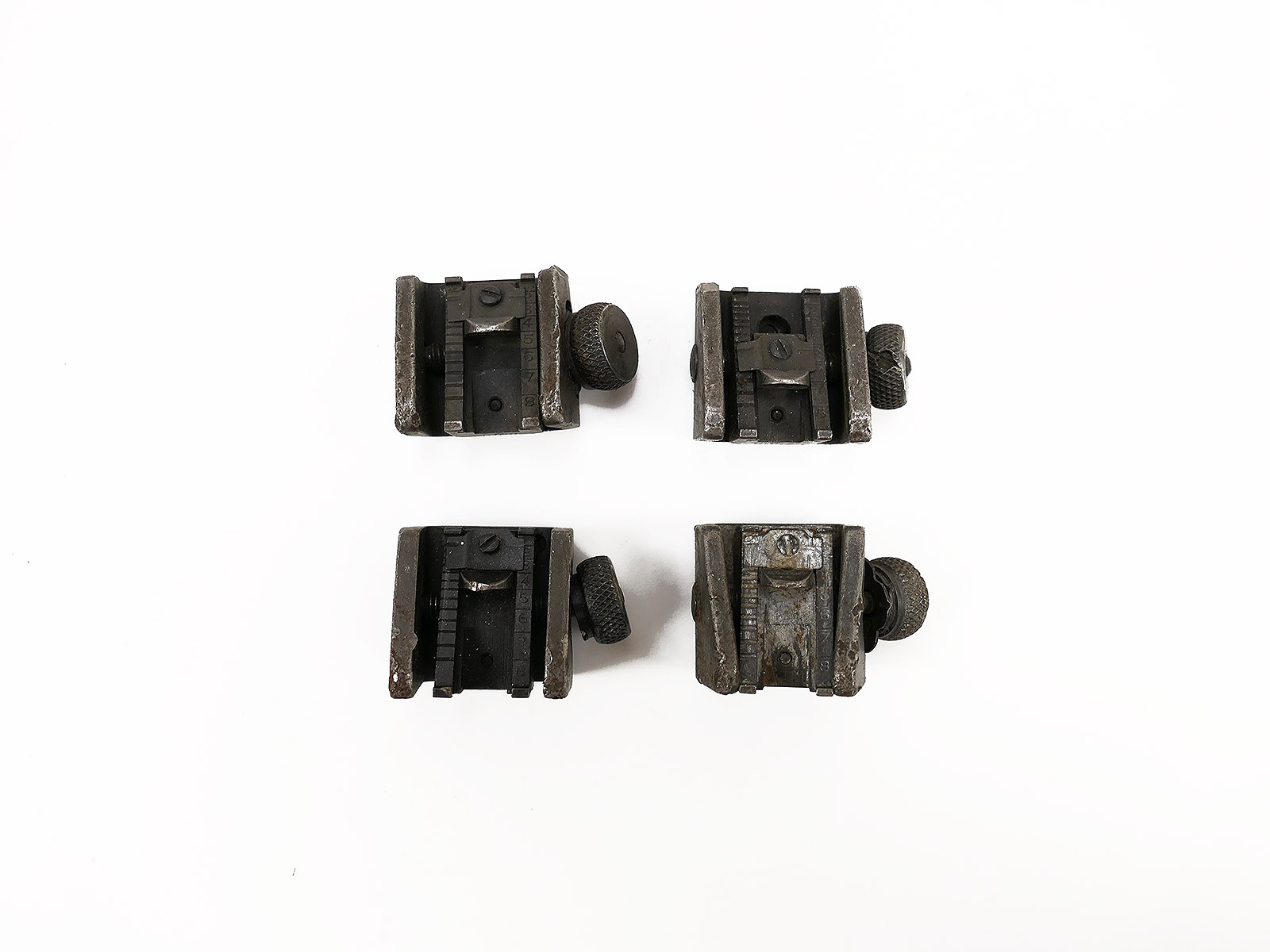 4 US Army M1 Carbine sights for restoration – parts for DIY projects