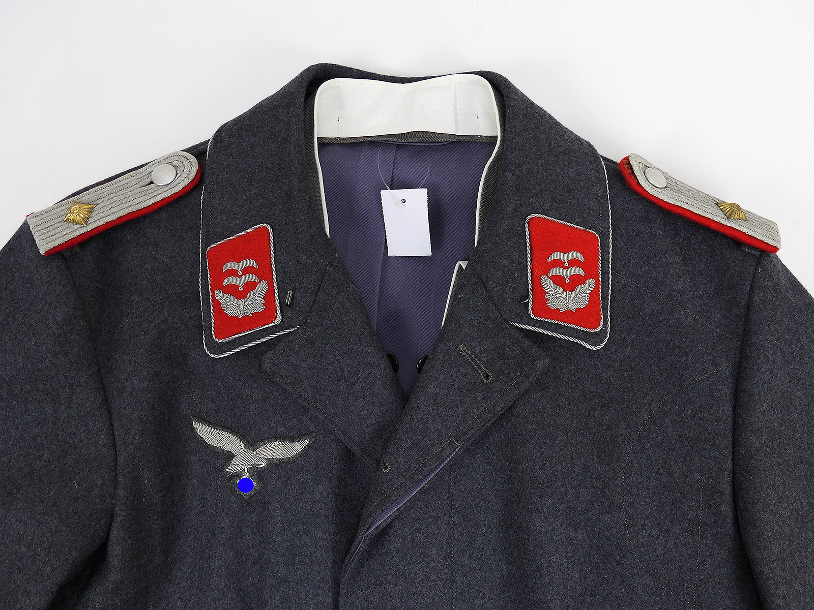 Antique WW2 Luftwaffe pilot’s jacket, First Lieutenant, anti-aircraft artillery uniform – COLLECTION, BATTLE-WORN
