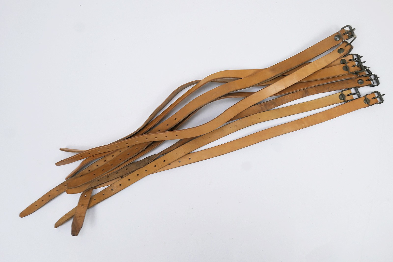 P1400203 Model Wehrmacht Rödelriemen Leather Strap for Tent Canvas Cookware etc.