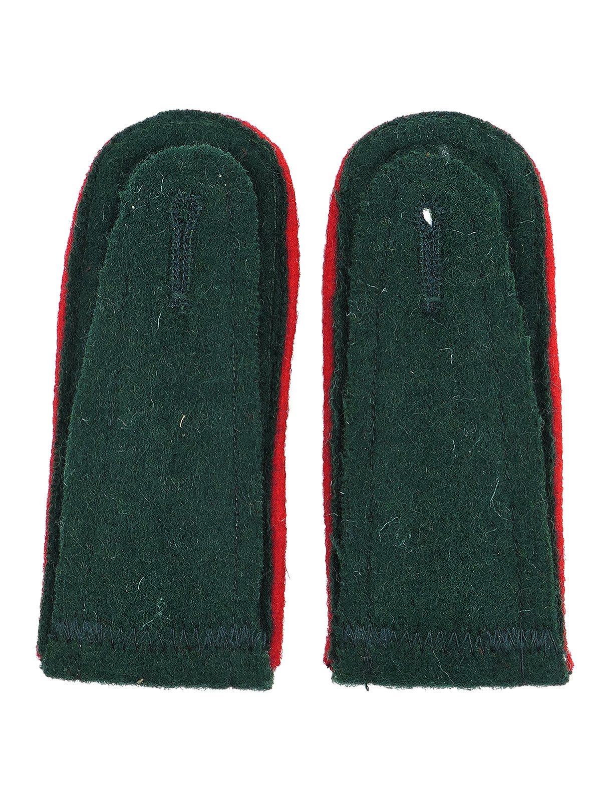 Wehrmacht M36 epaulettes for Senior Sergeant, 6th Artillery Battalion, for the M1936 field tunic