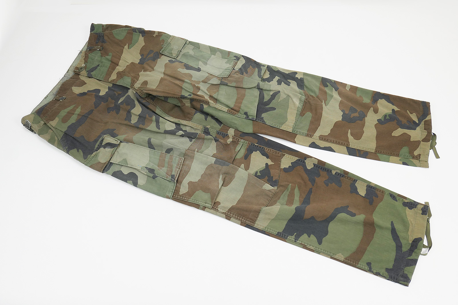 US Army Field Trousers Combat Trousers Camouflage Woodland - Medium Long