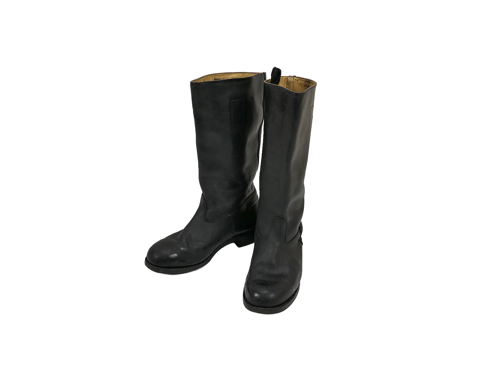 Type Wehrmacht leather boots Knobelbecher Schaftstiefel Wachbataillon with horseshoe 280/112