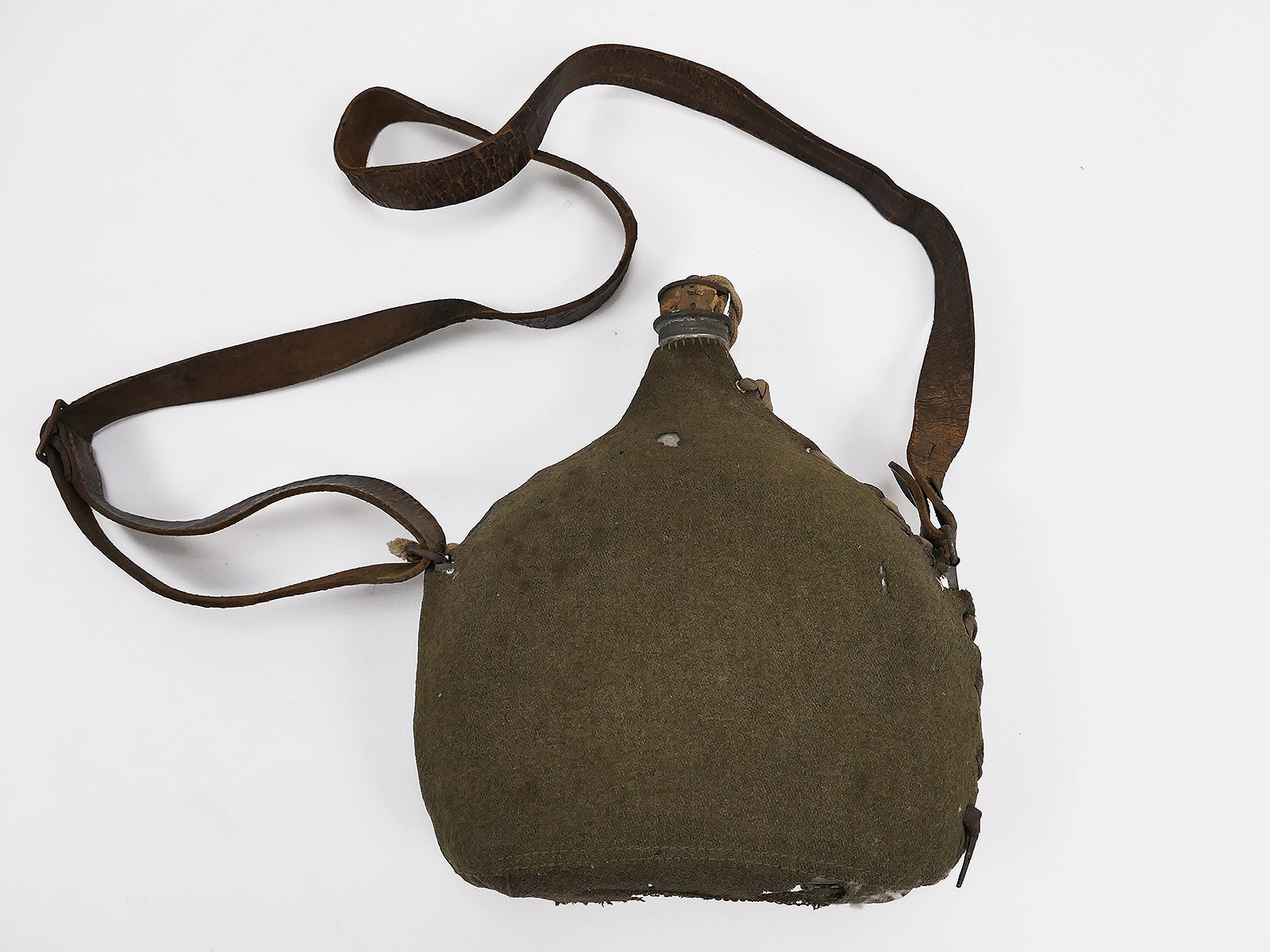 France WW2 water bottle canteen french