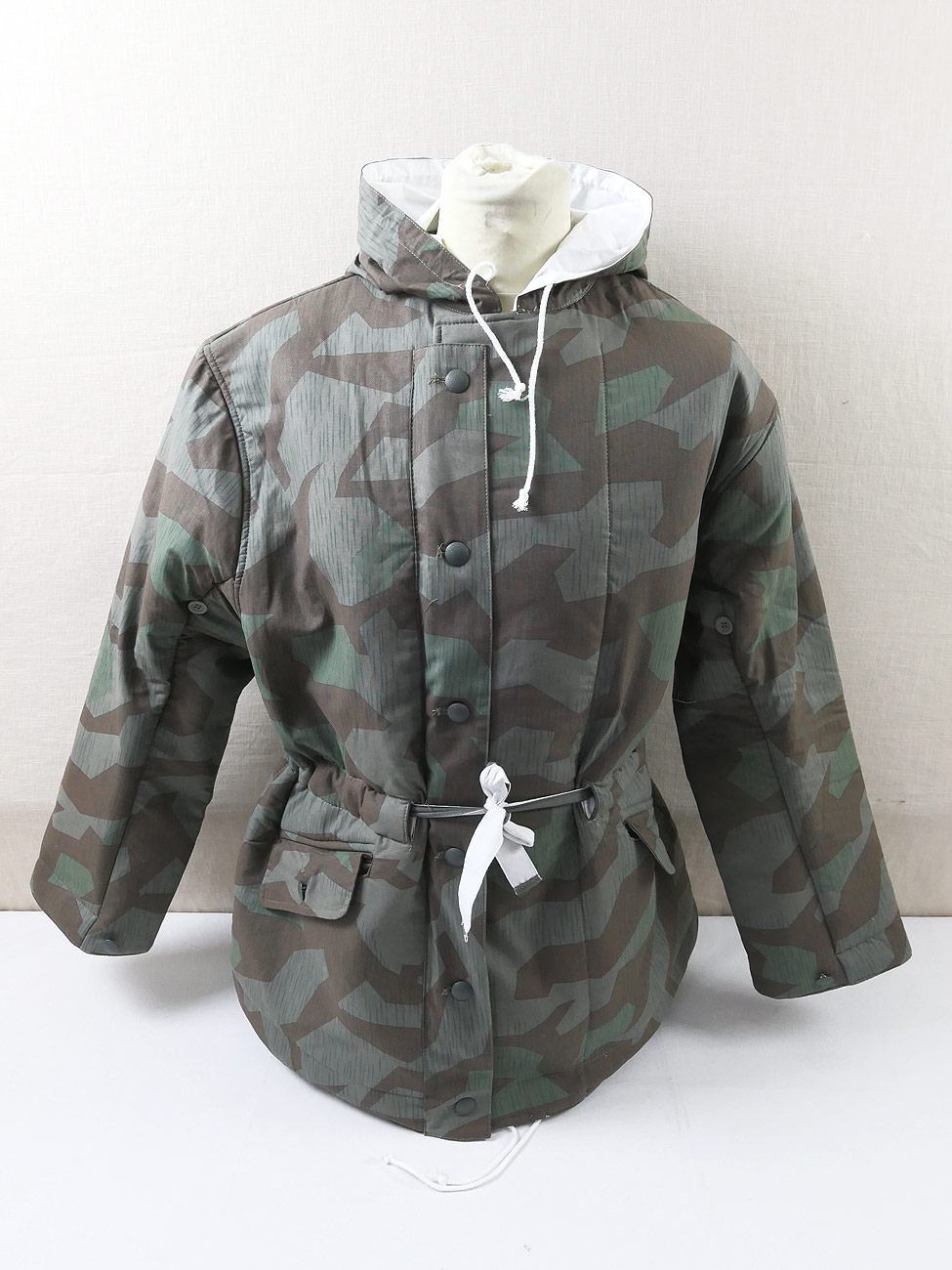 Wehrmacht Winter Reversible Jacket Reversible Parka Camouflage Jacket Splinter Camouflage Splinter