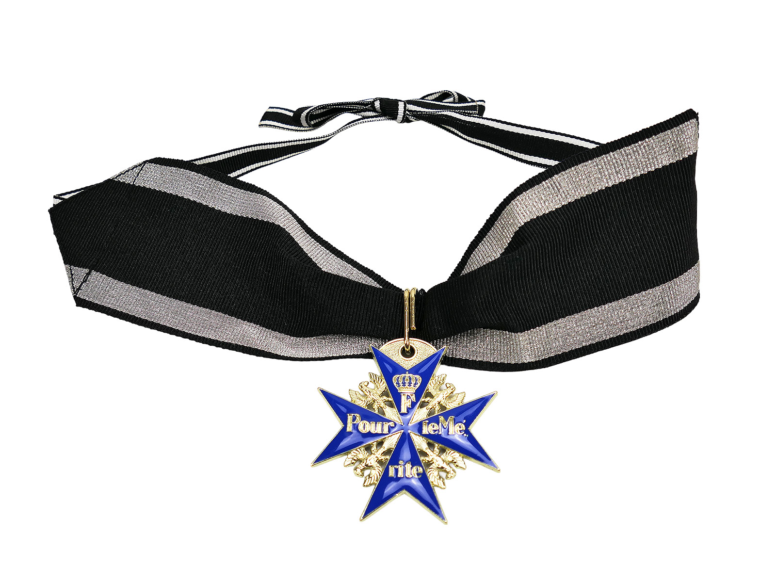 Uniform of Field Marshal Erwin Rommel, Afrika Korps; Knight’s Cross of the Pour le Mérite with General’s Sash
