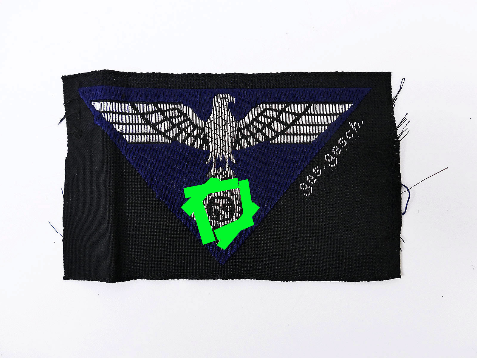 Technical emergency service TENO sleeve eagle uniform right looker