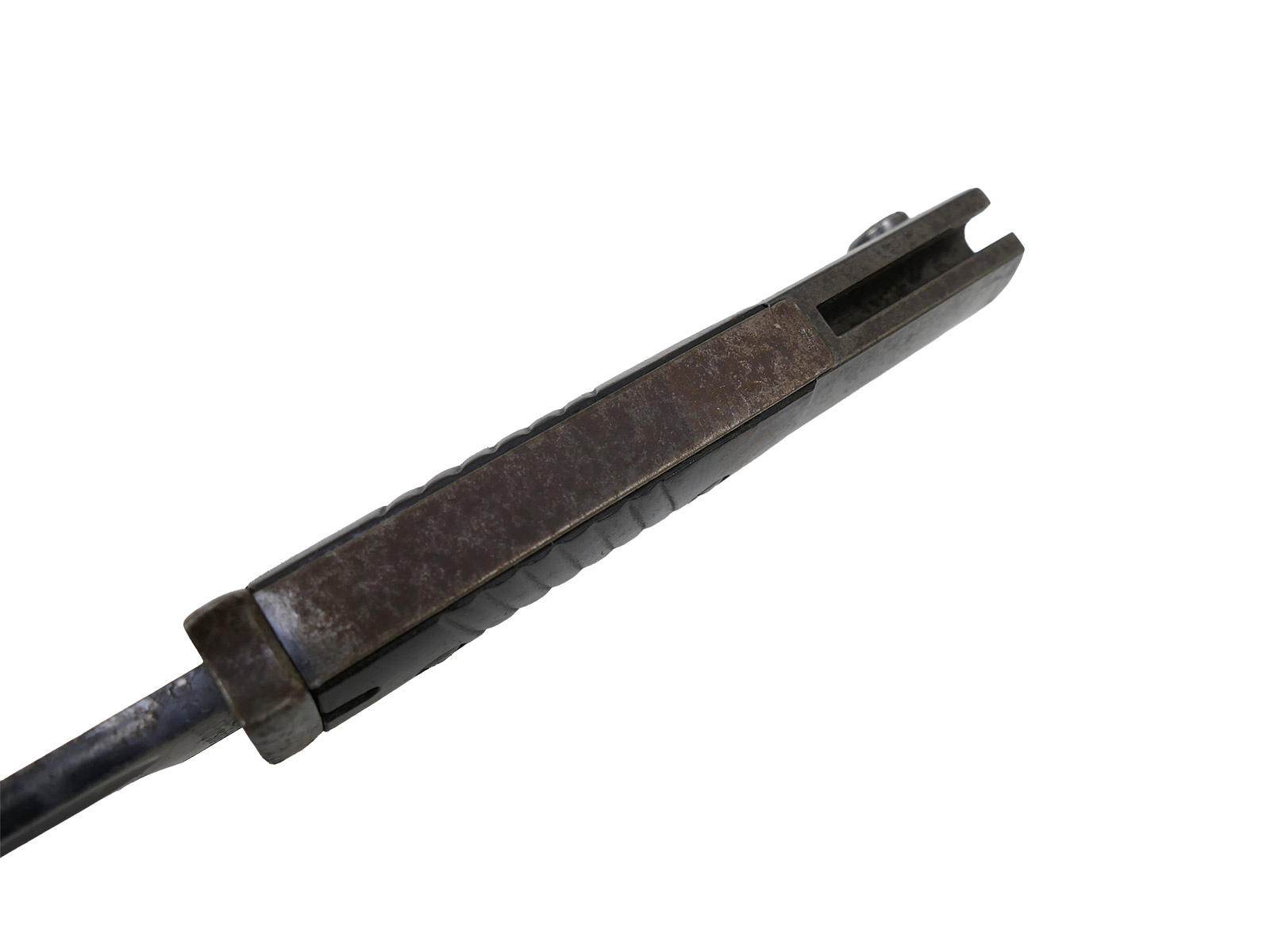 Wehrmacht M84/98 K98 bayonet / side-mounted bayonet – matching serial numbers – Hörster 1938 – battle-worn