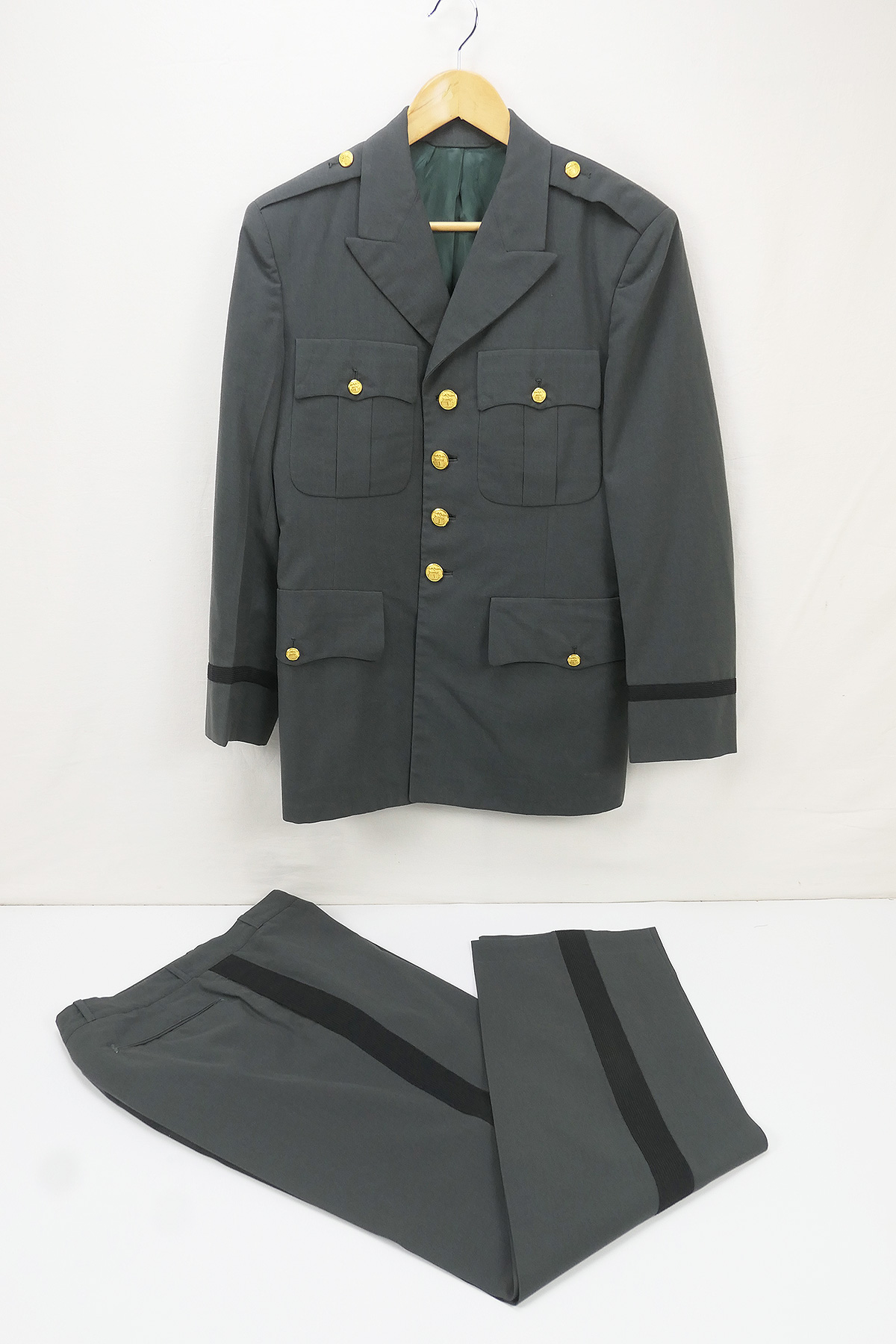 US Army Dress Uniform 1950-60`s Coat Man`s Army Green - Small