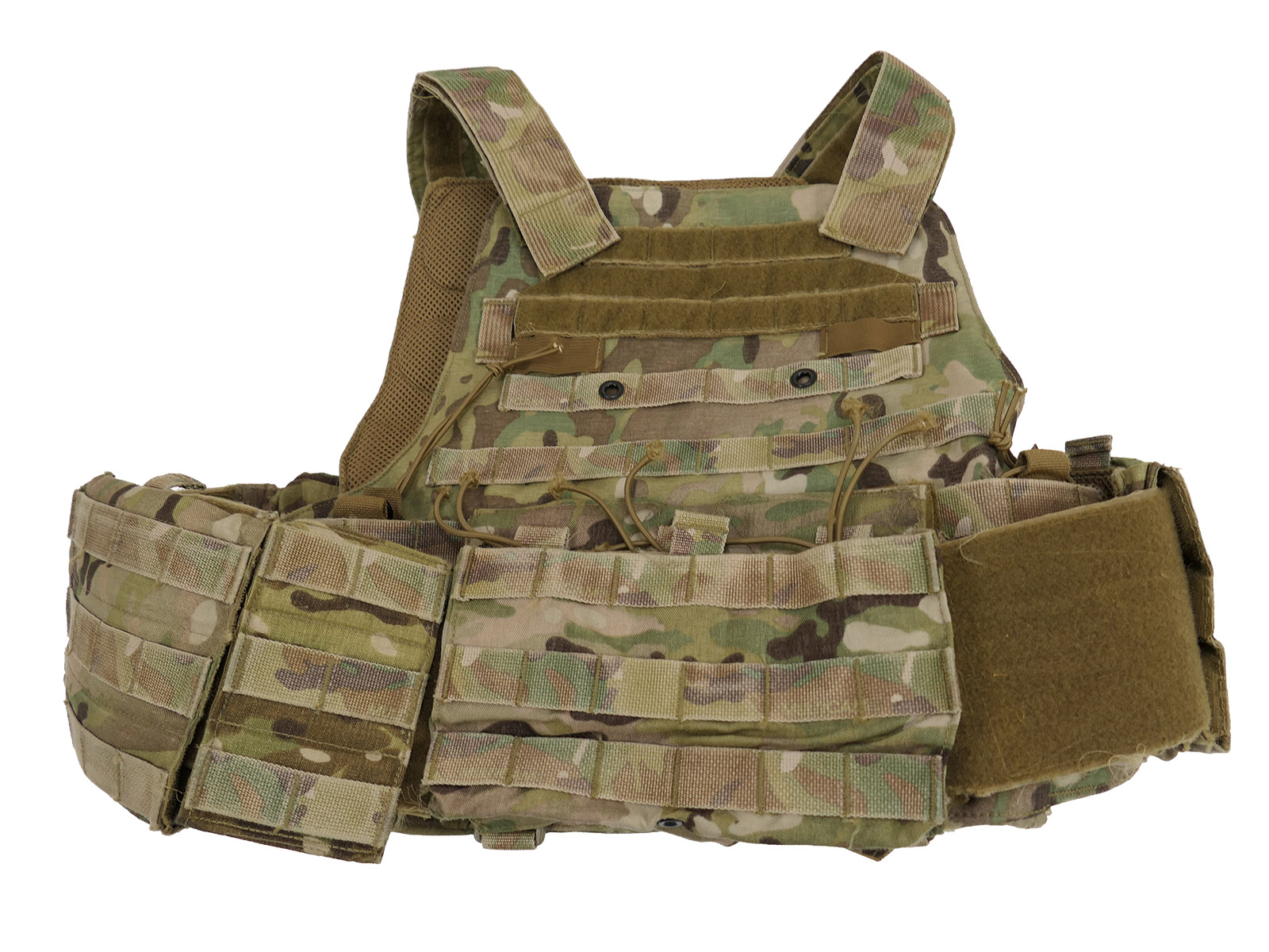 #4/ Denmark Danish Army MultiCam Plate Carrier Tactical Vest Body Armour Size S/M