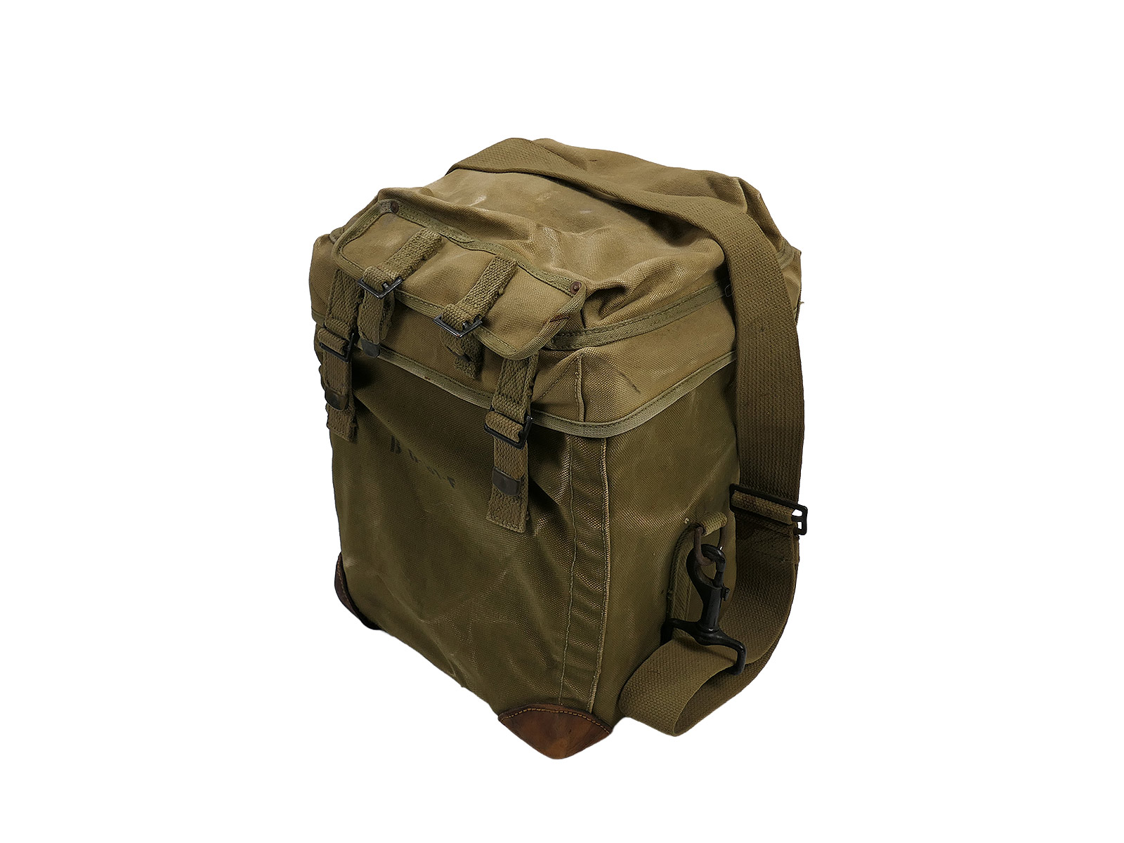 Original U.S. Signal Corps Frequency Meter BC-221 with bag Collection BATTLE WORN 