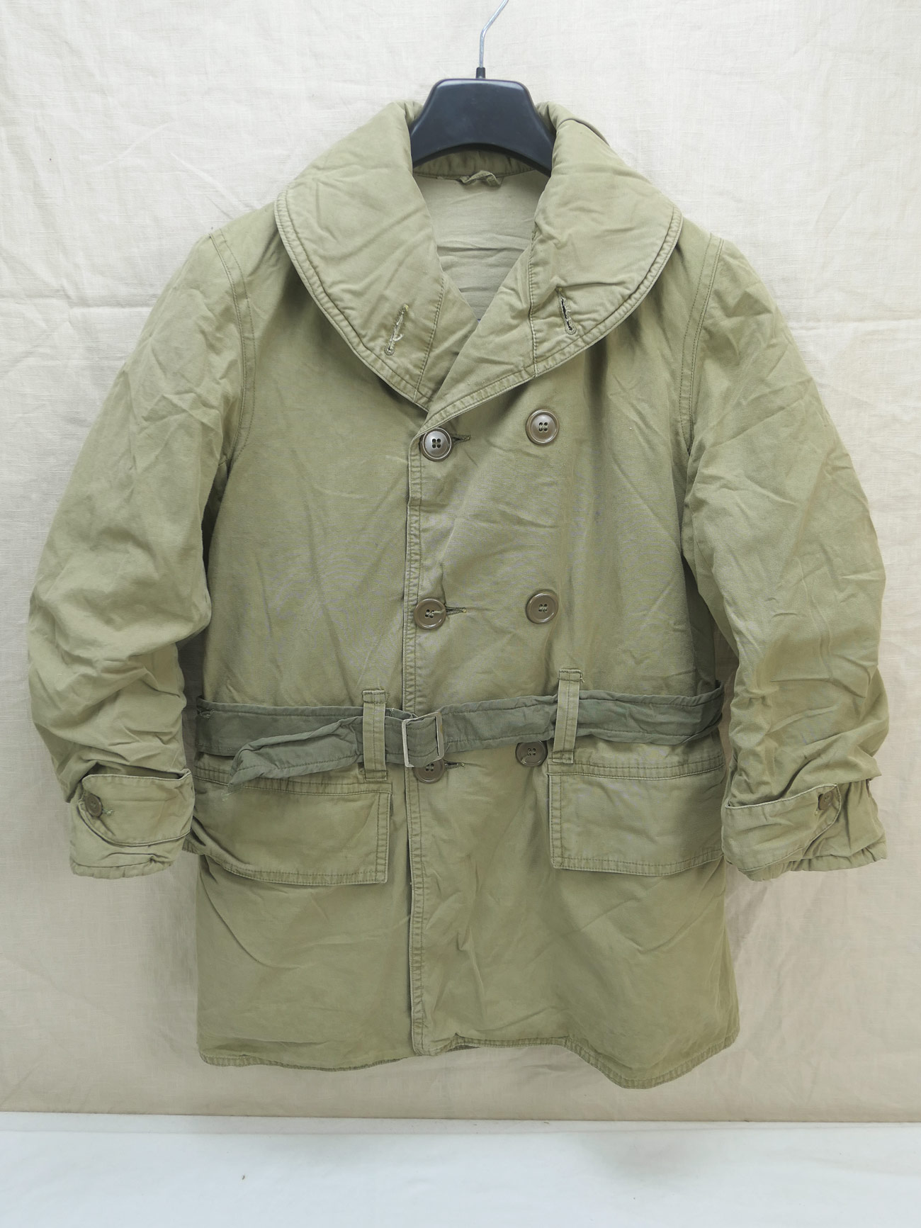 ORIGINAL US WW2 Mackinaw Jacket winter over coat jeep jacket coat size small
