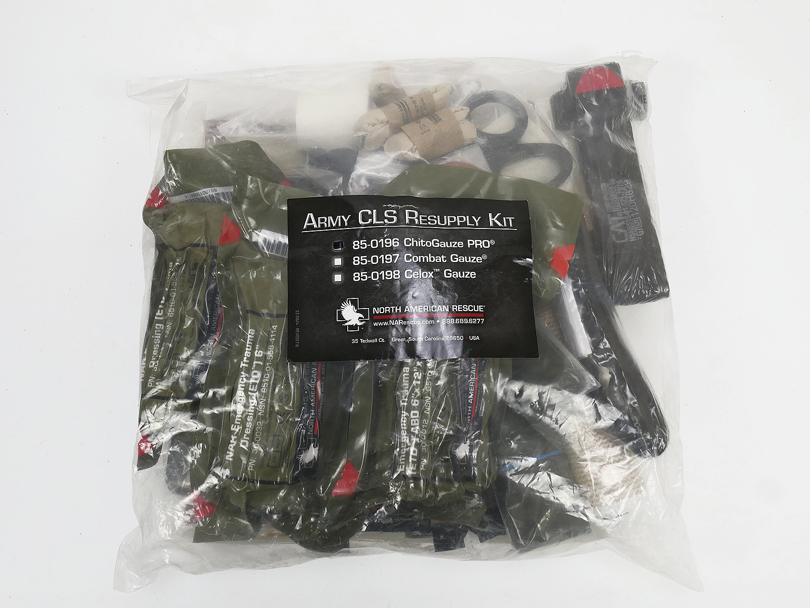 US ARMY CLS Resupply Kit FIRST AID KIT MEDIC IFAK Emergency Kit Chito Gauze Tourniquet