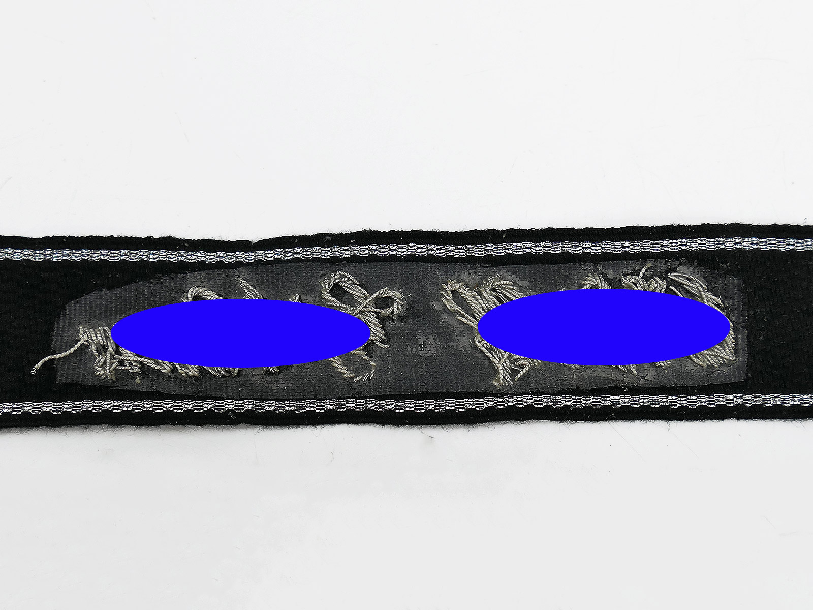 Waffen-SS armband, A.H. Leibstandarte LAH, officer’s, hand-embroidered with RZM label