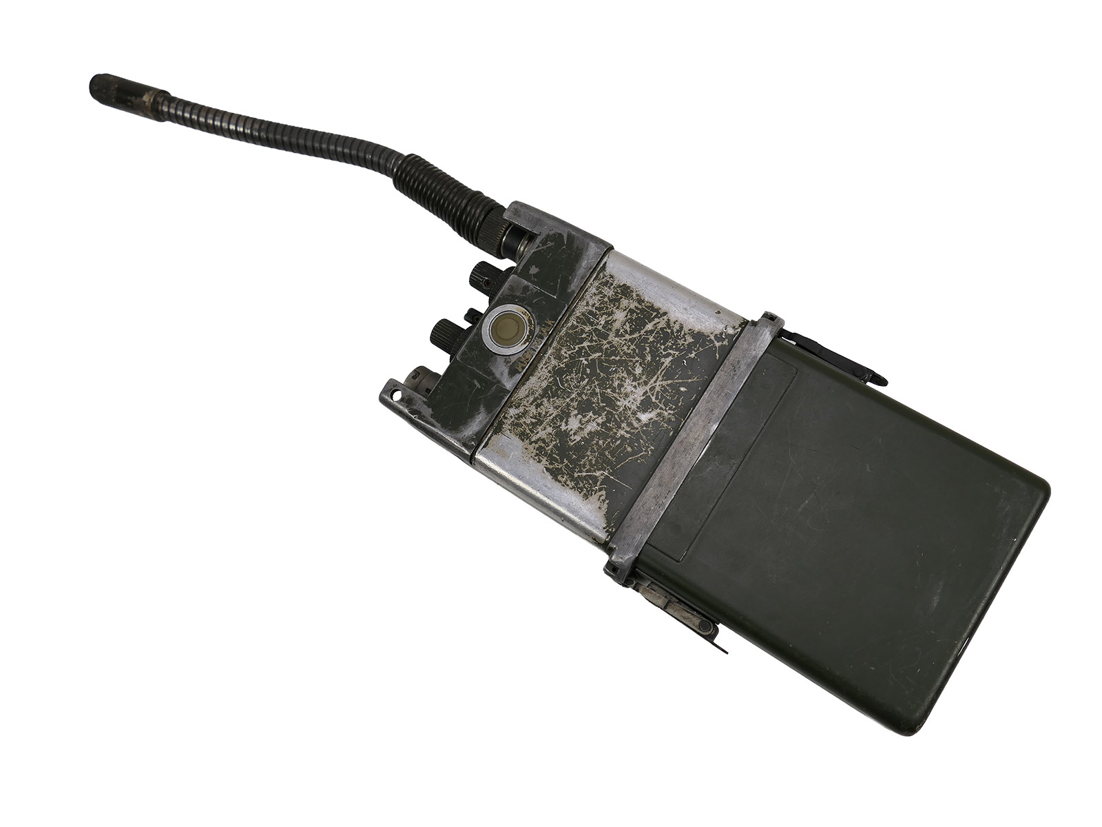 US Marines WW2 Vietnam PRC-68 Squad Radio Receiver with antenna base adapter