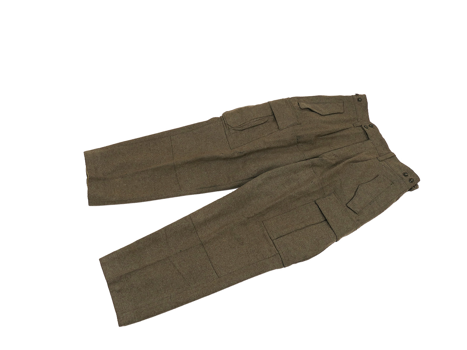 Original Bundeswehr early field trousers, combat trousers, 'Filzlaus' 1962, size 166/78/74, COLLECTION