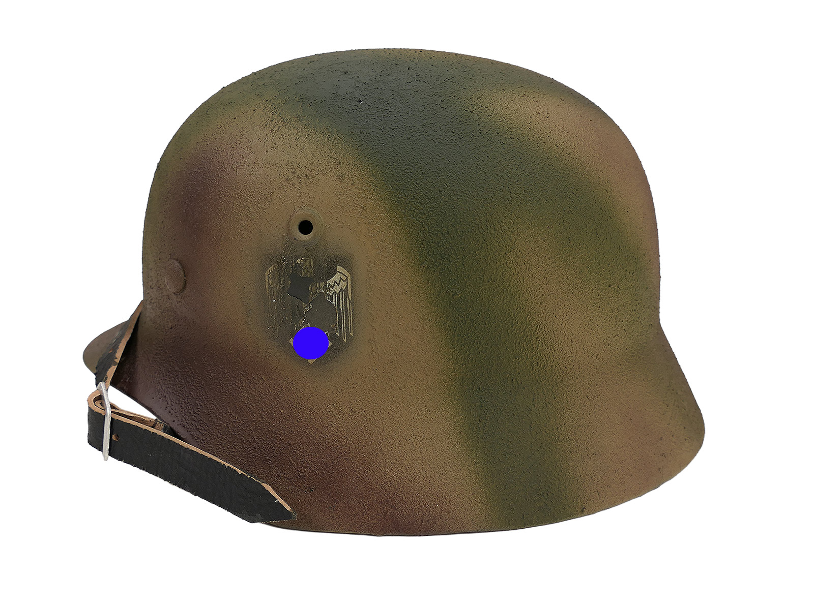 #91 Wehrmacht Normandy camouflage SD steel helmet M35 M40 rough camouflage helmet size 59/60 