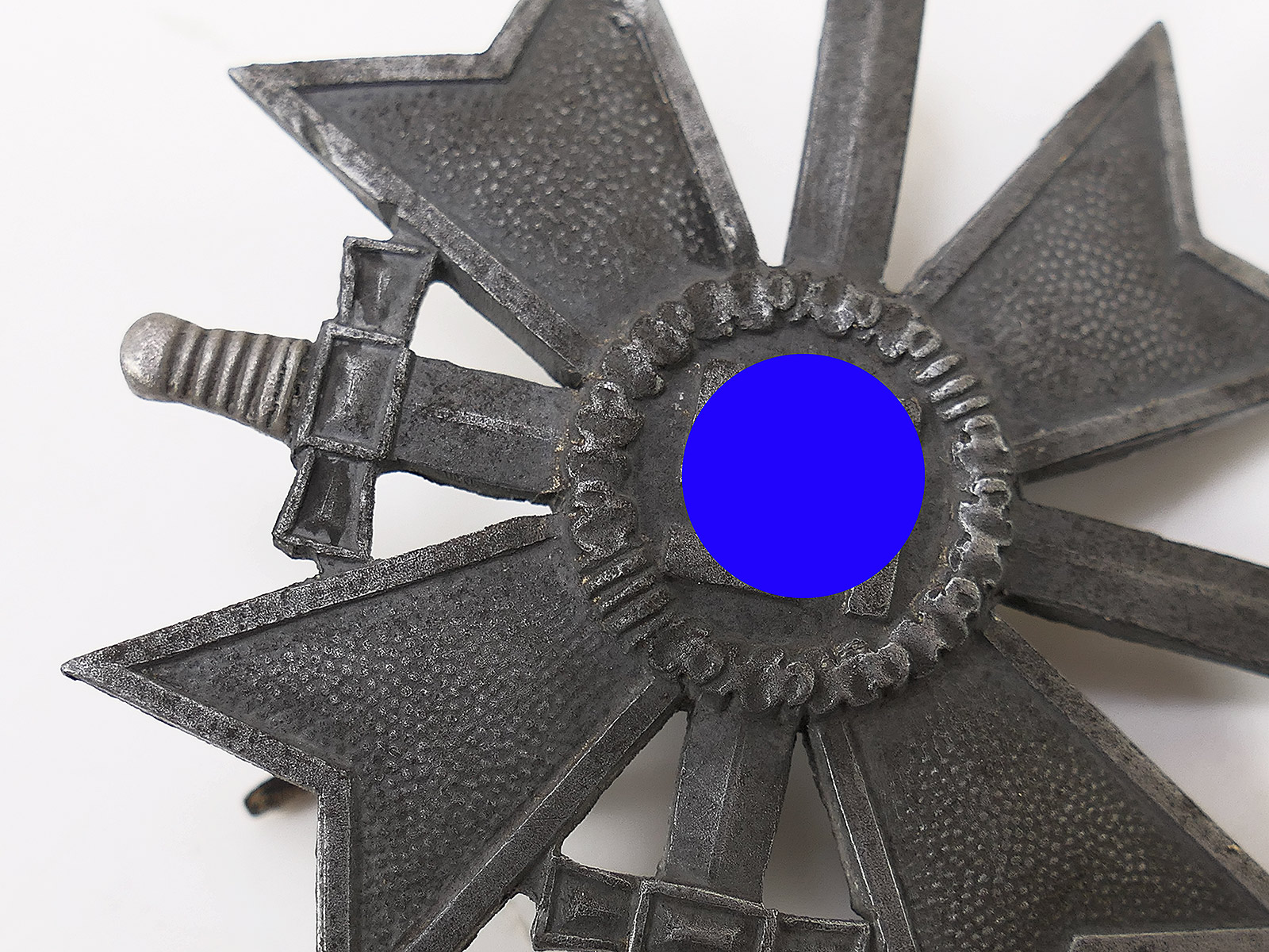Original War Merit Cross with Swords (KVK 1939), manufactured by L/13 Paul Meybauer, Berlin. COLLECTION