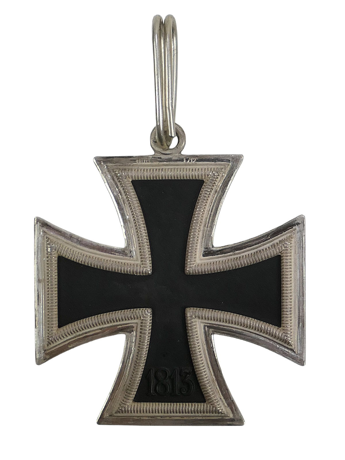 Wehrmacht Knight’s Cross of the Iron Cross L/12 C.E. Juncker 800-part silver museum replica