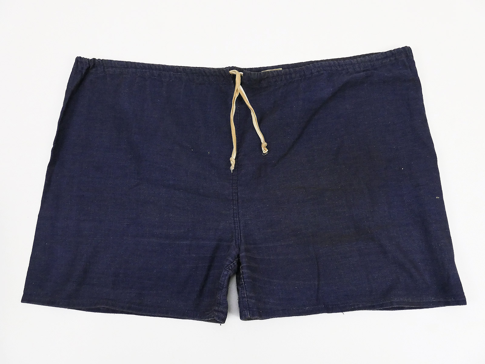 P1668843 Wehrmacht original sports pants short blue SCHIESSER sportswear