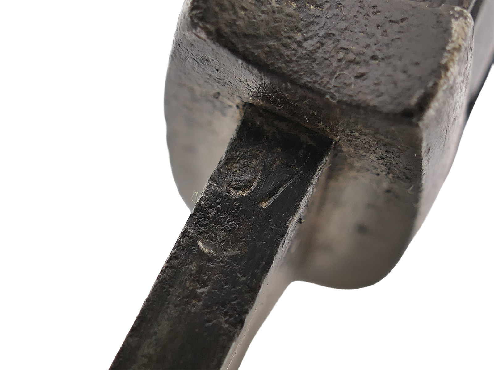 Wehrmacht M84/98 K98 bayonet / S/155 sidearm with belt loop – BATTLE WORN