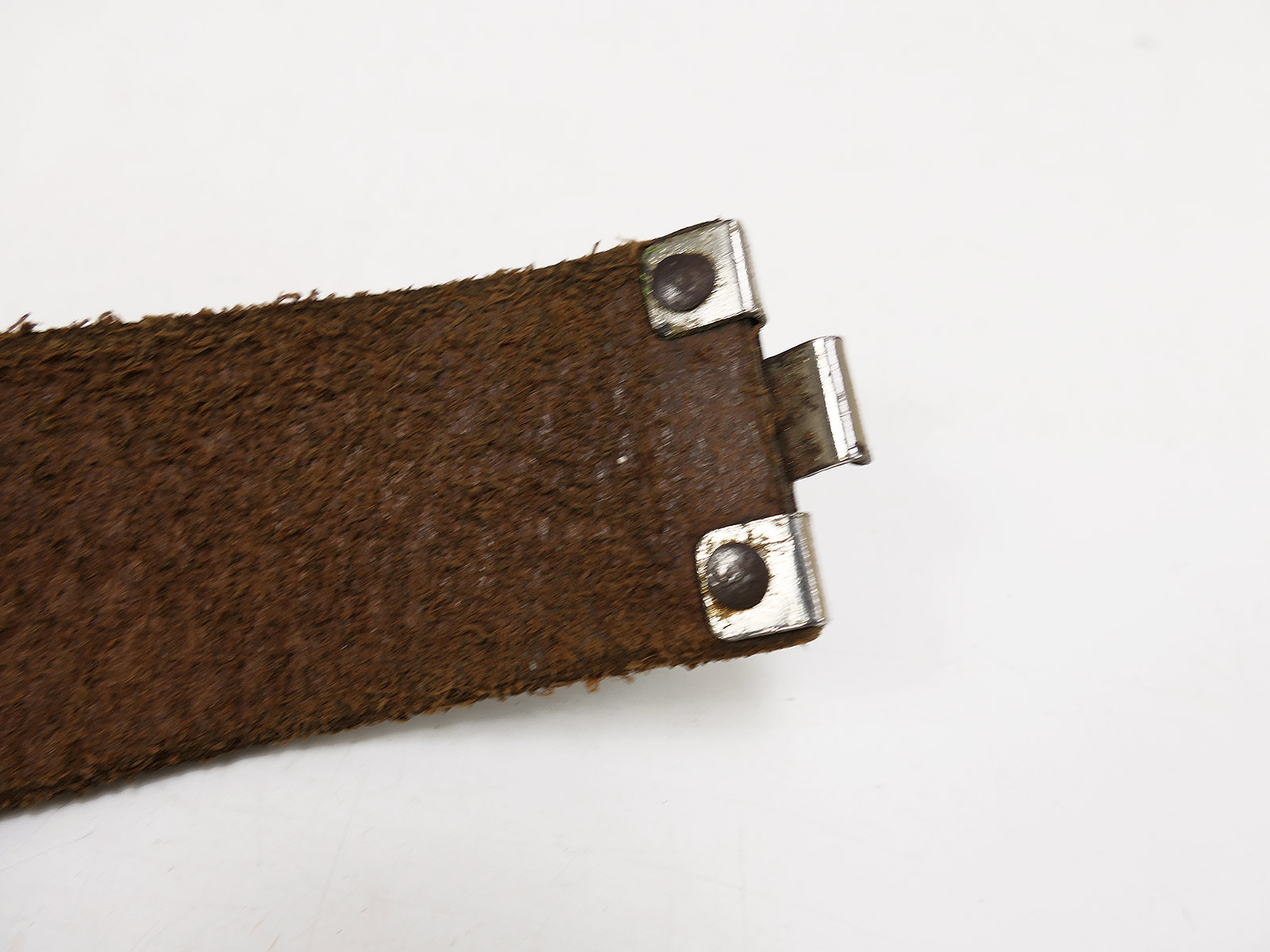 Vintage leather belt / belt strap, 110cm, COLLECTION BATTLE WORN